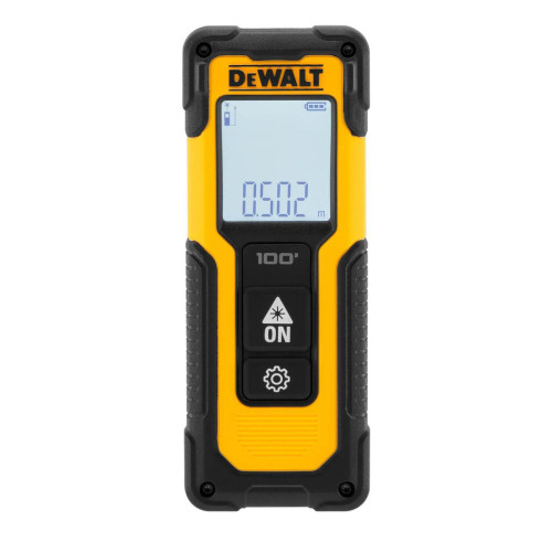 Далекомір лазерний DeWALT DWHT77100 точність +/- 0.3 мм діапазон вимірювання 0.2 - 30 м вага 0.1 кг