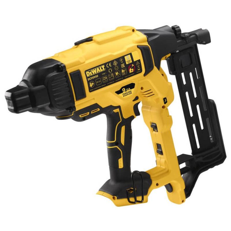 Степлер скобозабивний DeWALT DCFS950N акумуляторний Li-Ion 18В 4.2 кг безщітковий LED підсвічування