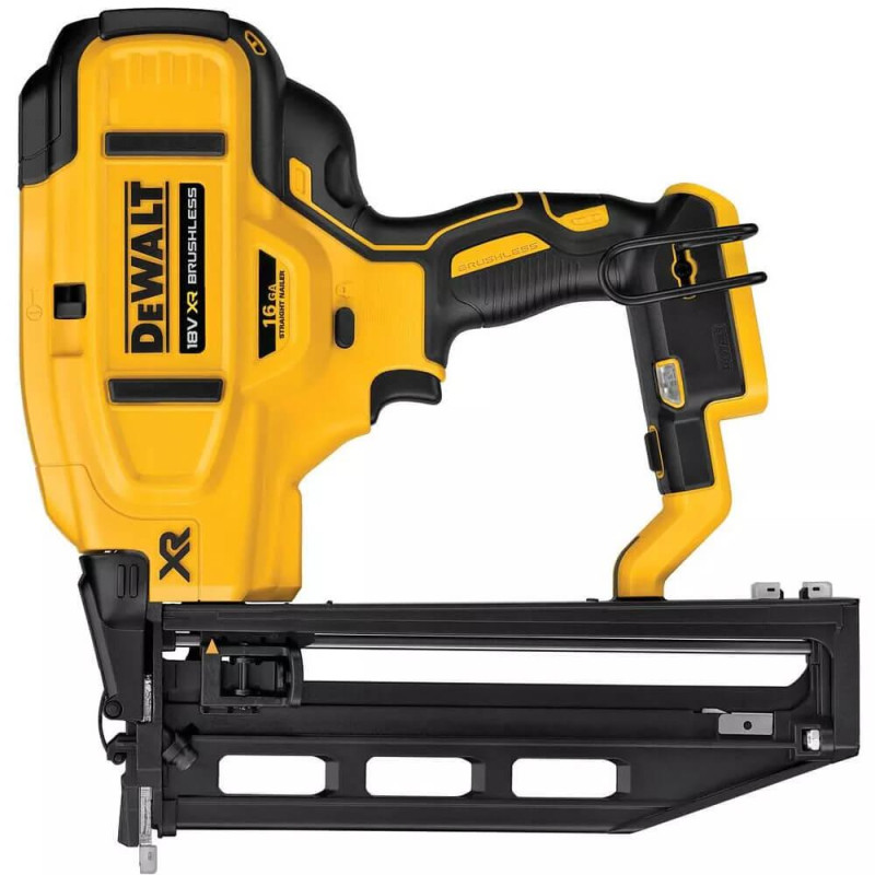 Пістолет цвяхозабивний DeWALT DCN662N безщітковий акумуляторний вага 2.4 кг діаметр аксесуара 1.6 мм