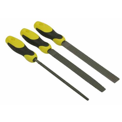 Набор рашпілів STANLEY 0-22-477 200 мм високовуглецева сталь 3 предмети ергономічні ручки
