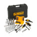 Набір головок та біт DeWALT DWMT73800-1 89 предметів кована сталь хромоване покриття з рукояткою 72 зуби