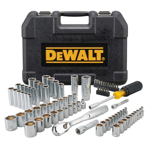 Набір головок та біт DeWALT DWMT81531-1 1/4 та 3/8 84 предмети кований сталевий хромоване покриття