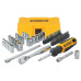 Набір головок та біт 1/4 DeWALT DWMT81610-0 50 предметів кована сталь хромоване покриття храповий механізм