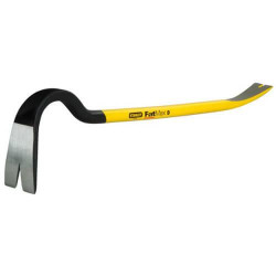 Цвяходер-монтування STANLEY FatMax Wrecking Bar 75 см з пружинної сталі вага 2.14 кг для демонтажу конструкцій Цвяходер-монтування STANLEY FatMax Wrecking Bar 75 см з пружинної сталі вага 2.14 кг для демонтажу конструкцій