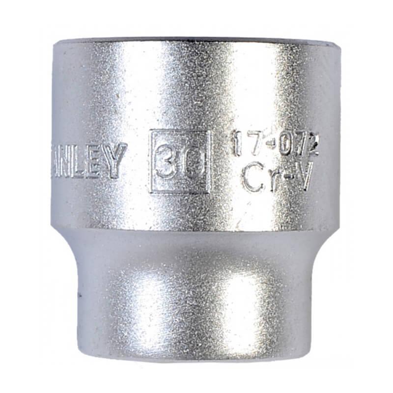 Головка торцева STANLEY 1-17-072 1/2 х 30 мм дванадцятигранний профіль новий для ручних інструментів