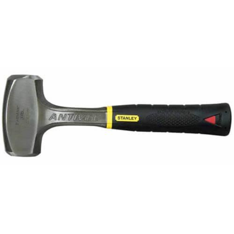 Кувалда STANLEY 1-56-001 Drilling AntiVibe 1360 г вес головки 275 мм обгумованная ручка