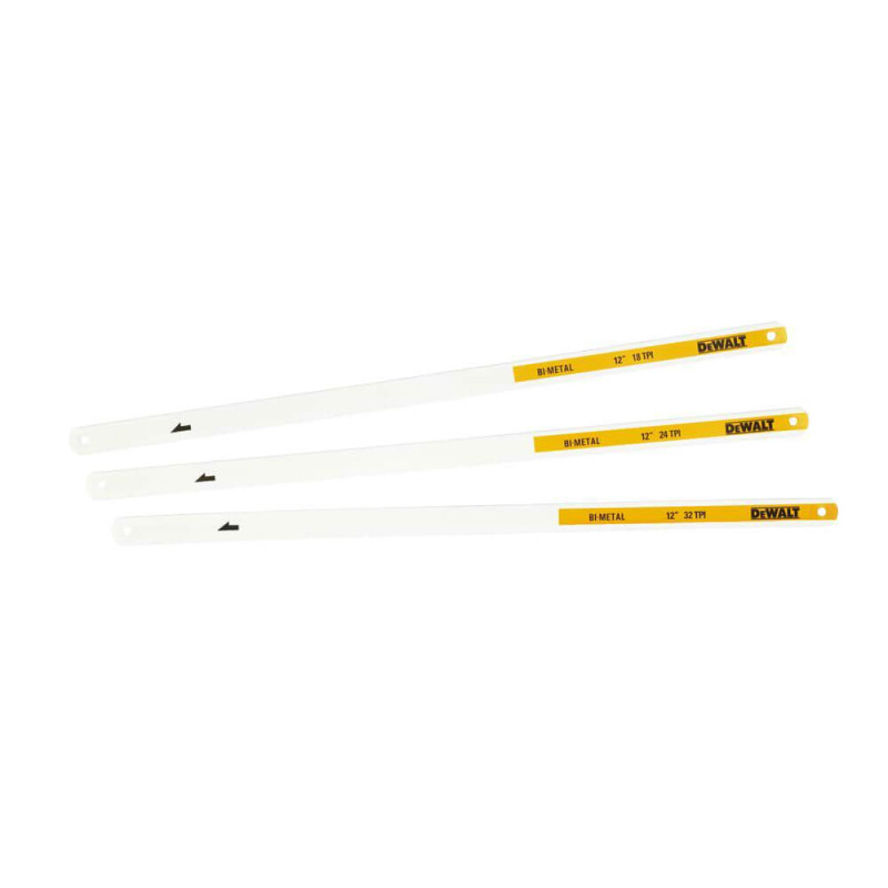 Полотна по металу DeWALT DWHT0-20558 300 мм 3 шт біметалічні для резки різних металів висока гибкость и прочность