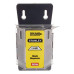 Леза запасні трапецевидні STANLEY 0-11-921 62 мм 19 мм 5 штук