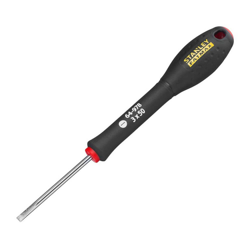 Викрутка STANLEY FatMax 0-64-978 сталь 50 мм шліц SL3 ергономічна рукоятка висока міцність