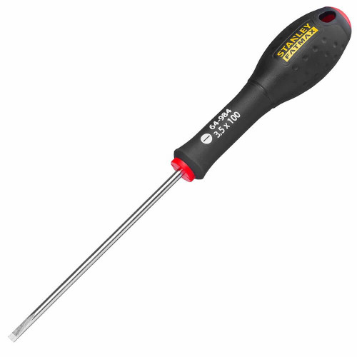Викрутка STANLEY FatMax 100 мм SL3.5 сталь профессиональная с високої прочностью и зручної рукояткой