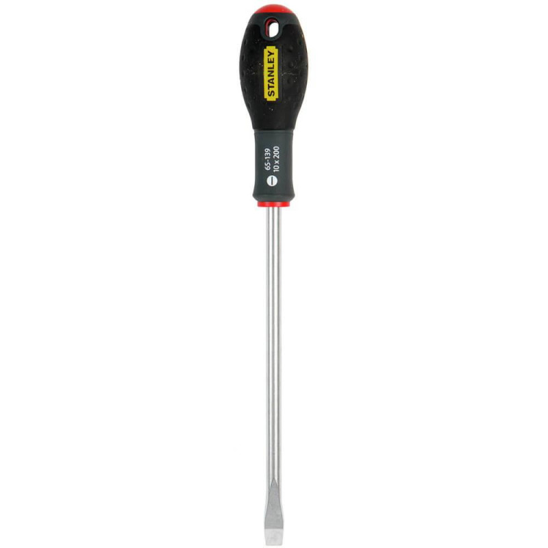 Викрутка STANLEY 0-65-139 FatMax 200 мм жало сталь ширина шлица 10 мм високе качество профессиональная