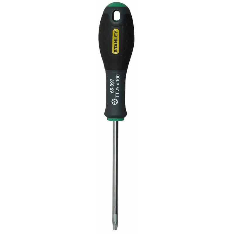 Викрутка STANLEY FatMax 0-65-397 100 мм Torx TT25 хром-ванадиевая сталь профессиональное использование