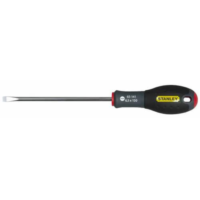 Викрутка STANLEY FatMax 0-65-482 125 мм SL5.5 хром-ванадієва сталь профессиональная с ергономичной рукояткой