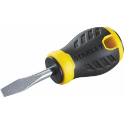 Викрутка STANLEY STHT0-60401 ESSENTIAL 30 мм SL6.5 з хромованадієвої сталі текстурована рукоятка нова Викрутка STANLEY STHT0-60401 ESSENTIAL 30 мм SL6.5 з хромованадієвої сталі текстурована рукоятка нова