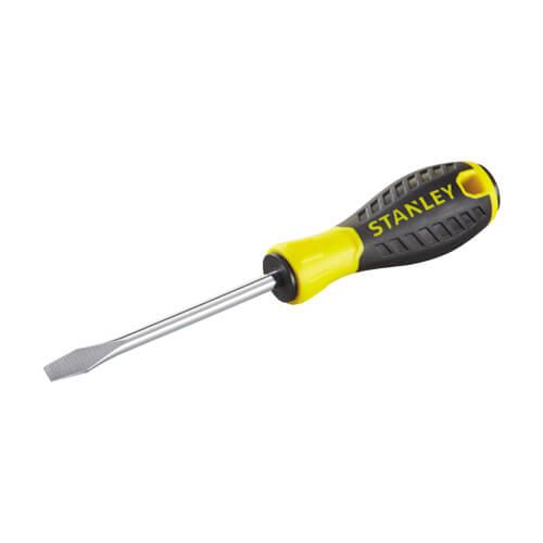 Викрутка STANLEY ESSENTIAL SL6.5 150 мм загартований наконечник хромованадієва сталь текстурована рукоятка