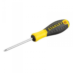 Викрутка STANLEY STHT1-60335 100 мм Ph2 з загартованим наконечником та текстурованою рукояткою Викрутка STANLEY STHT1-60335 100 мм Ph2 з загартованим наконечником та текстурованою рукояткою