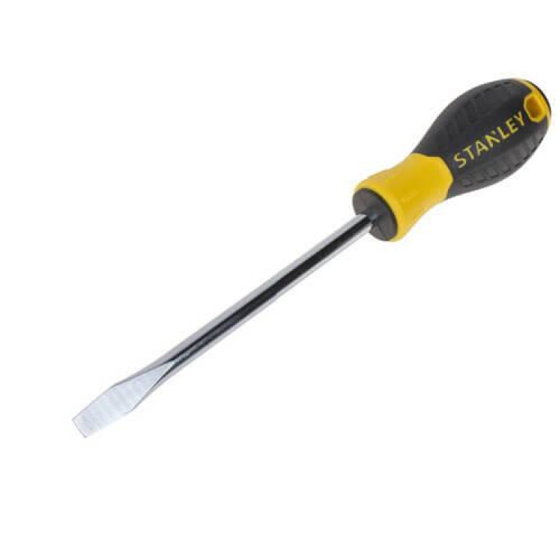 Викрутка STANLEY ESSENTIAL SL4 100 мм загартований наконечник хромованадієва сталь текстурована рукоятка