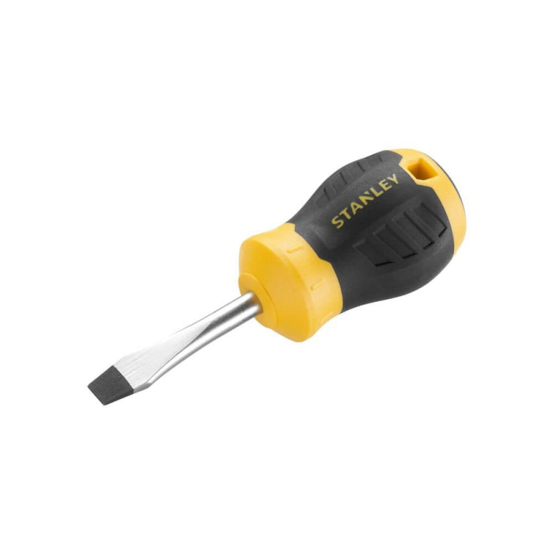 Викрутка STANLEY STHT16147-0 Cushion Grip 45 мм с расширяющимся жалом под шлиц SL 6.5 сталь профессиональная