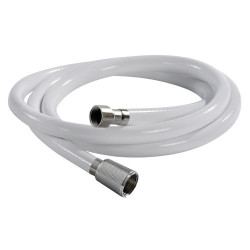 Шланг для палубного душу Osculati Full White 4 метри ПВХ з арматурою та адаптером 3/8″ х 1/2″ Шланг для палубного душу Osculati Full White 4 метри ПВХ з арматурою та адаптером 3/8″ х 1/2″