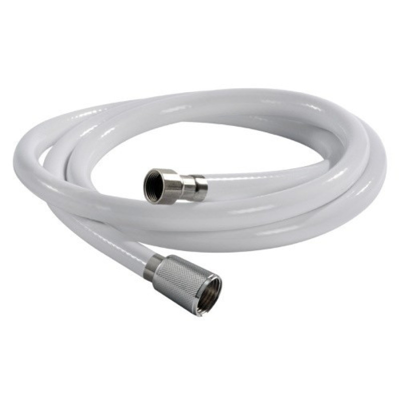 Шланг для палубного душу Osculati Full White 4 метри ПВХ з арматурою та адаптером 3/8″ х 1/2″