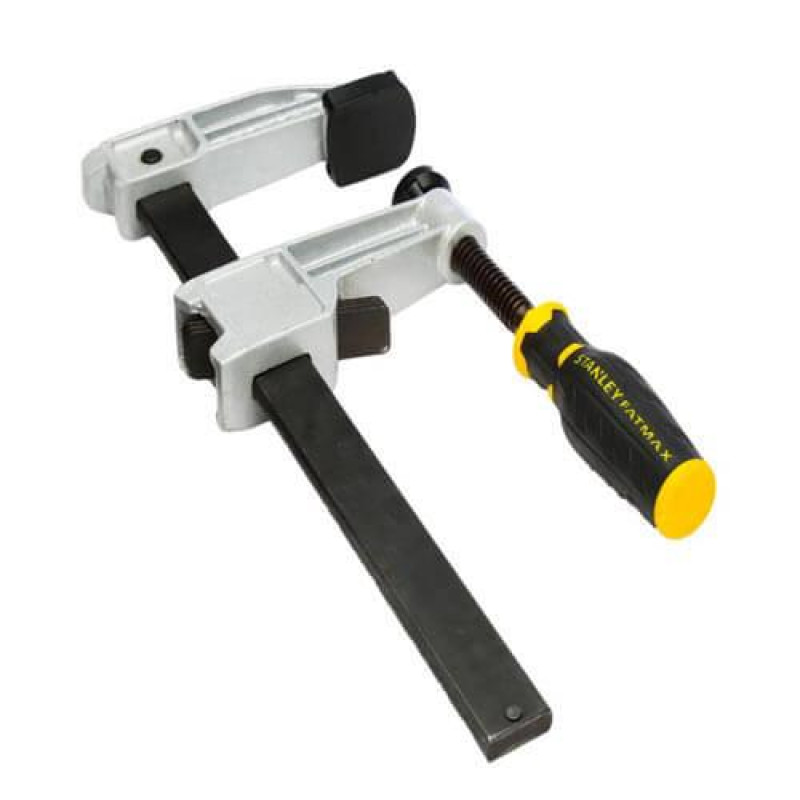 Струбцина FatMax STANLEY FMHT0-83247 F-образна з зусиллям стиснення 450 кг довжина 800 мм глибина 80 мм