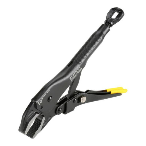 Захват регульований STANLEY FMHT0-74886 250 мм сталь з вигнутими губками та механізмом TRULOCK
