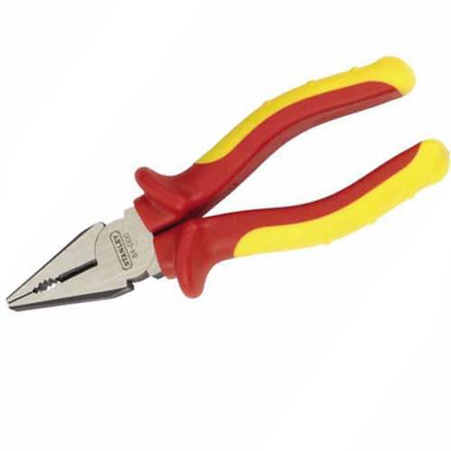 Плоскогубці електрика MaxSteel VDE 1000V STANLEY 0-84-002 ізольовані довжиною 200 мм сталь високохромиста