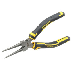 Круглогубці STANLEY FatMax® 165 мм з високохромистої сталі ергономічні накладки полірована головка Круглогубці STANLEY FatMax® 165 мм з високохромистої сталі ергономічні накладки полірована головка