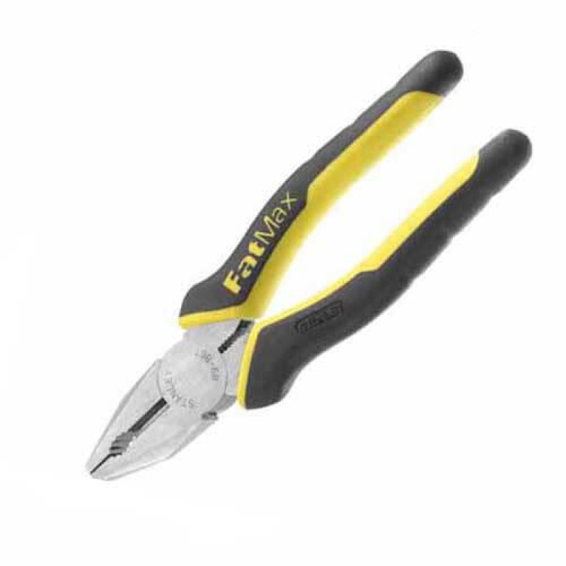Плоскогубці STANLEY FatMax® 200 мм з вуглецевої сталі ергономічні рукоятки поліровані губки