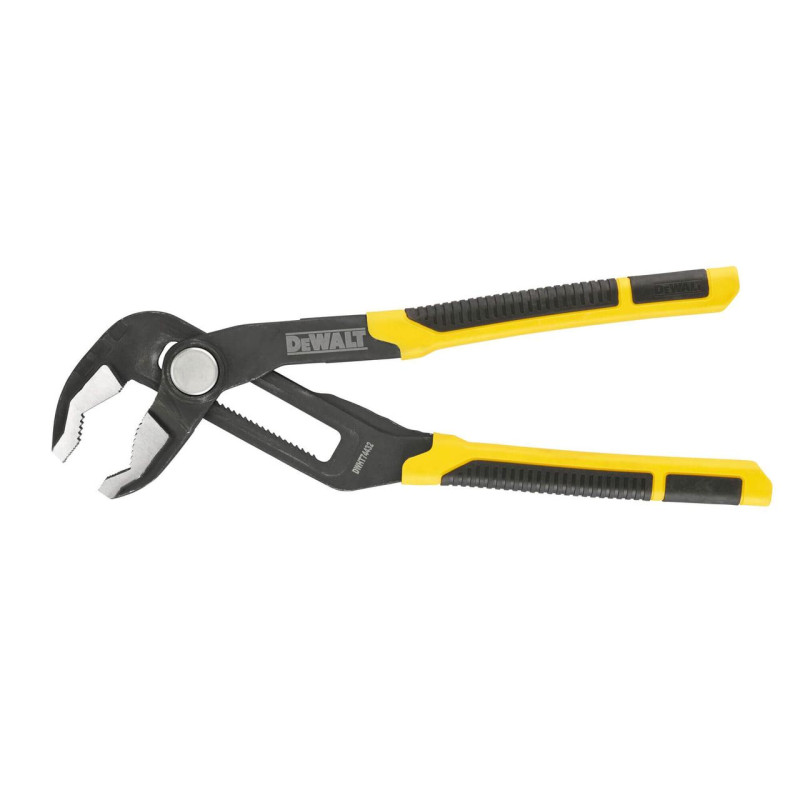 Пасатижі переставні DeWALT DWHT0-74432 довжиною 300 мм з загартованими V-подібними губками та ергономічними накладками