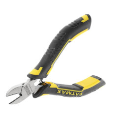 Міні кусачки STANLEY FMHT0-80518 діагональні 115 мм вуглецева сталь ручки з двох матеріалів ергономічні Міні кусачки STANLEY FMHT0-80518 діагональні 115 мм вуглецева сталь ручки з двох матеріалів ергономічні