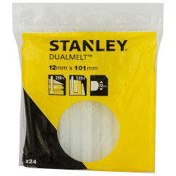 Термоклей DualTemp STANLEY 1-GS20DT діаметр 11.3 мм довжина 100 мм упаковка 24 штуки Термоклей DualTemp STANLEY 1-GS20DT діаметр 11.3 мм довжина 100 мм упаковка 24 штуки
