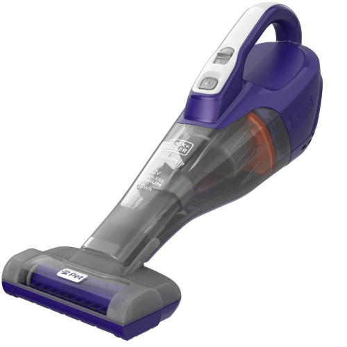 Пилосос акумуляторний BLACK+DECKER DVB315JP вага 1.1 кг об’єм пилозбірника 0.4 л літієвий акумулятор 1.5 Аг