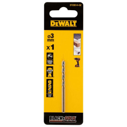Свердло по металу DeWALT DT20514 3 мм 61 мм SPEED TIP из швидкорізальної стали с технологией TOUGHCORE Свердло по металу DeWALT DT20514 3 мм 61 мм SPEED TIP из швидкорізальної стали с технологией TOUGHCORE