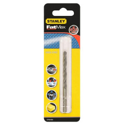 Свердло для металу STANLEY FATMAX STA51063 діаметр 5.5 мм довжина 96 мм HSS-CNC для точного сверління без кернення Свердло для металу STANLEY FATMAX STA51063 діаметр 5.5 мм довжина 96 мм HSS-CNC для точного сверління без кернення