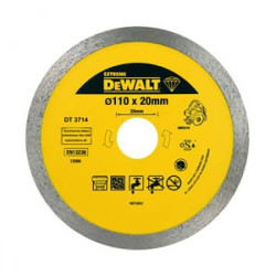 Диск алмазний DeWALT DT3714 110 мм 1.6 мм товщина 5 мм для резки плитки мармуру граніту Диск алмазний DeWALT DT3714 110 мм 1.6 мм товщина 5 мм для резки плитки мармуру граніту