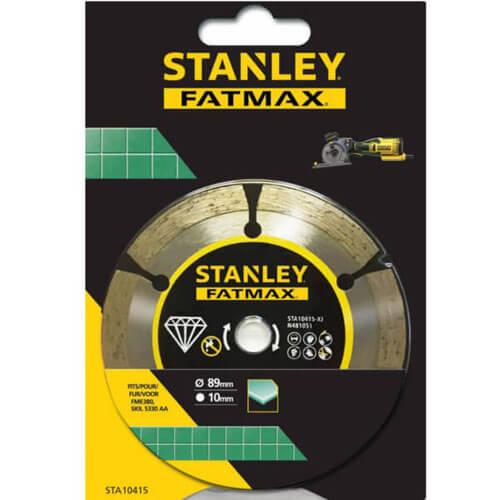 Диск алмазний STANLEY STA10415 89 мм сегментированная кромка для резки плитки совместимость с пилой FME380