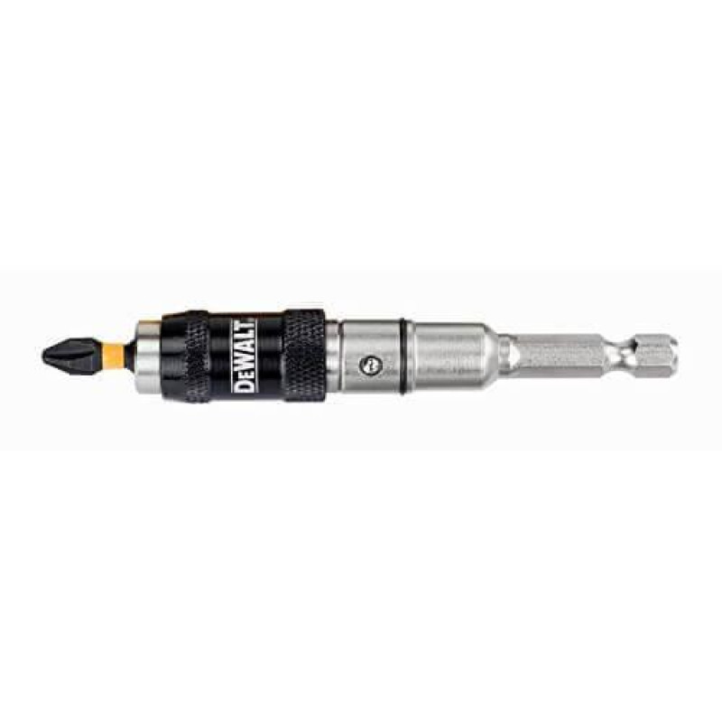Магнітний тримач біт DeWALT DT7505 довжина біти 25 мм хвостовик 1/4″ 6.3 мм з бітою Pz2