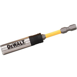Магнітний тримач біт DeWALT DT90393 довжина 92 мм хвостовик 1/4″ 6.3 мм включає 50 біт EXTREME Impact Магнітний тримач біт DeWALT DT90393 довжина 92 мм хвостовик 1/4″ 6.3 мм включає 50 біт EXTREME Impact