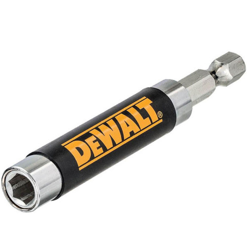 Магнітний тримач біт DeWALT DT90394 довжина 80 мм хвостовик 1/4″ 6.3 мм комплект з 100 бітів