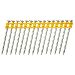 Цвяхи оцинковані DeWALT DCN8901055 діаметр головки 6.3 мм 510 шт в упаковці для цвяхозабивателя DCN890 Цвяхи оцинковані DeWALT DCN8901055 діаметр головки 6.3 мм 510 шт в упаковці для цвяхозабивателя DCN890