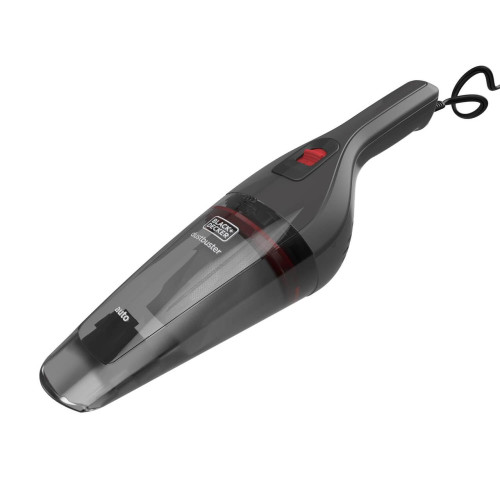 Пилосос автомобільний BLACK+DECKER NVB12AVA живлення 12 В потужність всмоктування 237 мм/Н2О швидкість повітряного потоку 687 л/х