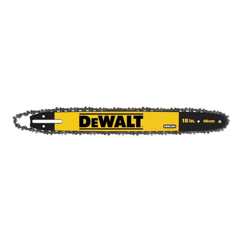 Шина та ланцюг DeWALT DT20661 18 дюймів (46 см) крок 3/8 дюйма товщина 1.3 мм для ланцюгових пилок
