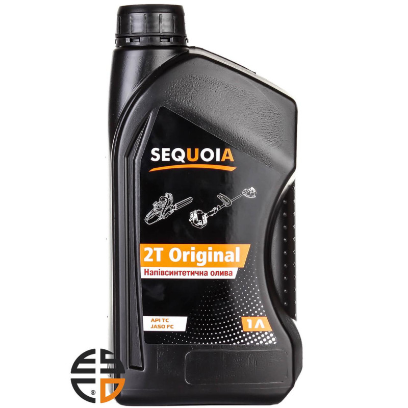 Моторна олива SEQUOIA 2T-Original напівсинтетична 1 л для 2-х тактного двигуна з високою продуктивністю та зниженням зношування