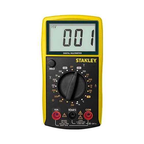 Мультиметр STANLEY STHT0-77364 вимірювання опору до 2000 кОм максимальна напруга до 300 Вольт 10A