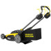 Газонокосарка акумуляторна STANLEY FATMAX SFMCMWS251M ширина косіння 51 см безщітковий двигун ємність акумулятора 4 Агод
