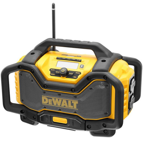 Зарядний пристрій-радіоприймач DeWALT DCR027 18 В 54 В XR 10 А Bluetooth цифрове радіо вага 7.2 кг