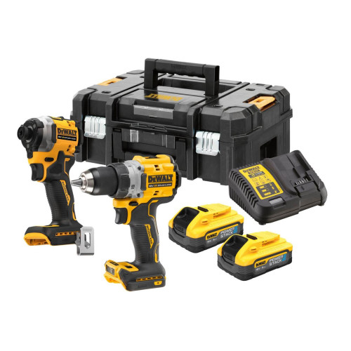 Набір інструментів DeWALT DCK2051H2T безщітковий 18V Li-Ion вага 10 кг ємність акумулятора 5 Ач