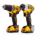 Набір інструментів DeWALT DCK2110L2T безщітковий акумулятор 12 В вага 5.1 кг 2 швидкості