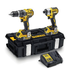 Набір інструментів DeWALT DCK266P2 безщітковий 18 В 5 Аг у валізі Tough System вага 8.29 кг Набір інструментів DeWALT DCK266P2 безщітковий 18 В 5 Аг у валізі Tough System вага 8.29 кг